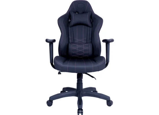 Cooler Master Caliber E1 Gaming Chair Black with Fixed Armrests, 135° Recline and 120 kg Capacity - Thumbnail 3