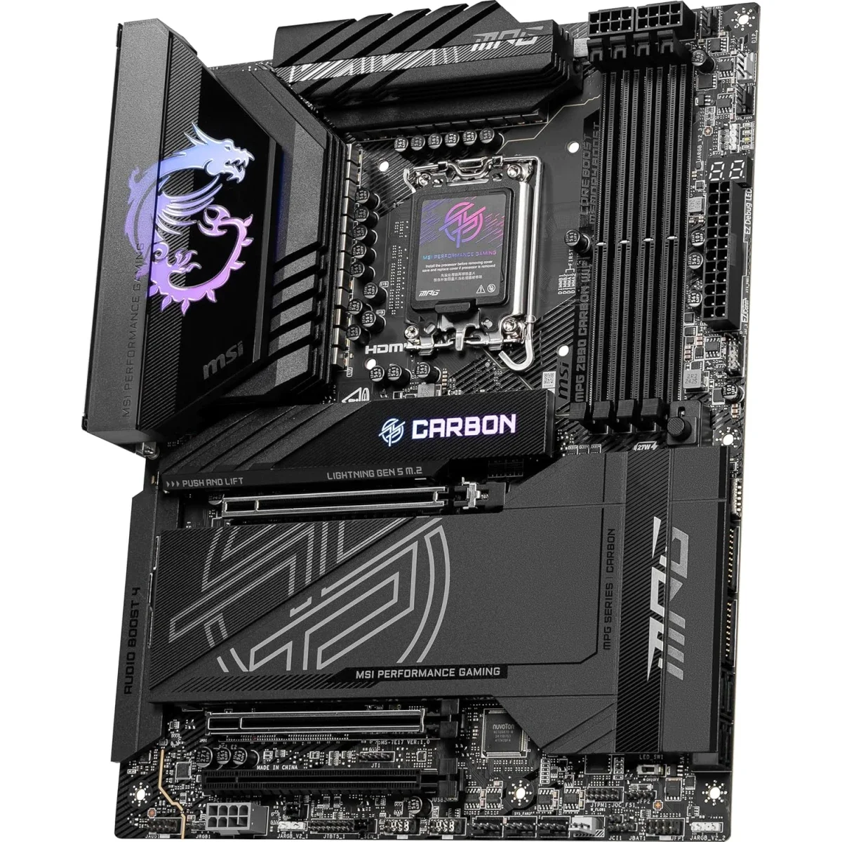 لوحة أم MSI MPG Z890 Carbon Wi-Fi بمقبس LGA 1851 وحجم ATX - Image 3