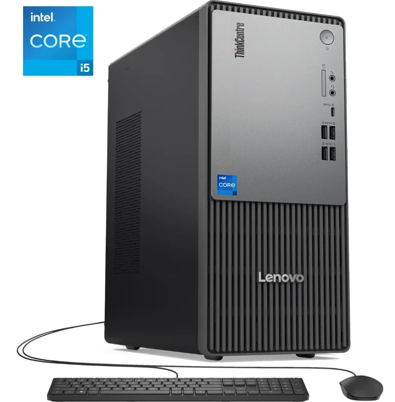 Lenovo ThinkCentre neo 50t Gen 5 Desktop Intel Core i5-14400 8GB RAM 512GB SSD - Image 4
