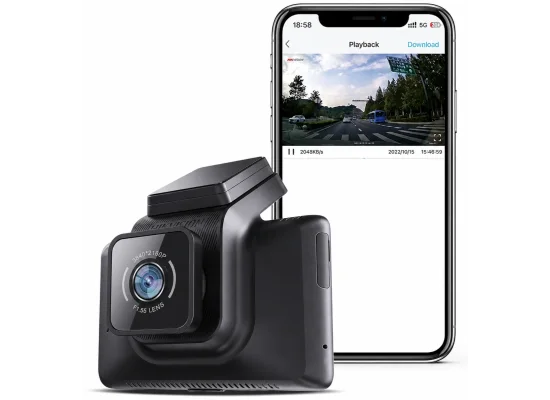 كاميرا داش أمامية HIKVISION AE-DC4328-K5 بدقة 2160P مع GPS وWi‑Fi وحساس G وشاشة 3 إنش - Image 6