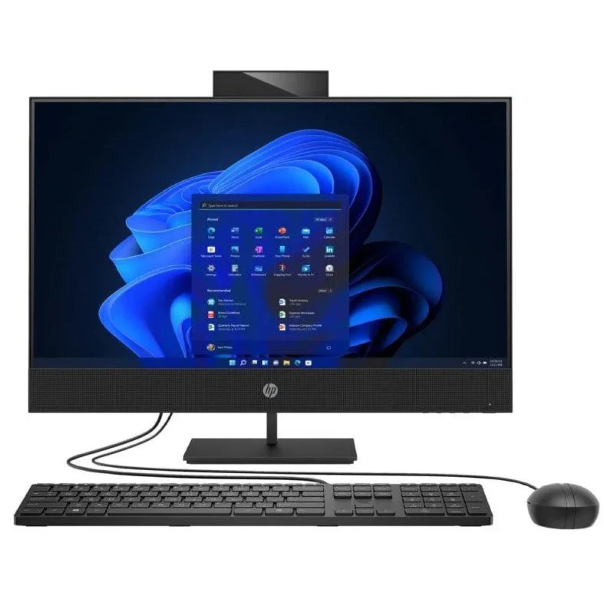 HP ProOne 440 G9 All-in-One PC 24-inch IPS FHD Intel Core i7-14700T 16GB RAM 512GB SSD Black