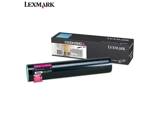 خرطوشة تونر Lexmark C935 أصلية أرجوانية C930H2MG - Thumbnail 2