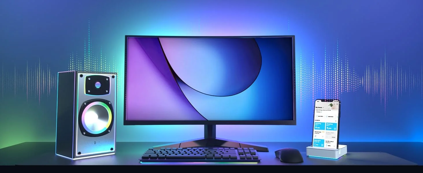 شريط إضاءة LED ذكي TP-LINK Tapo L900-5 RGB بطول 5 متر - Image 16