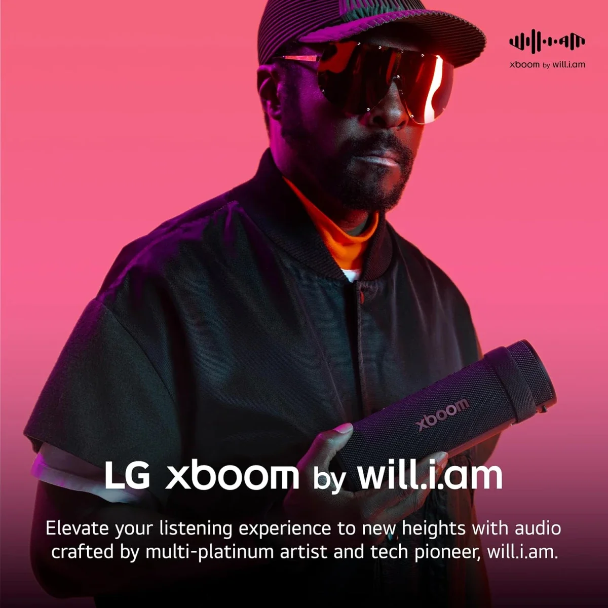 LG xboom Grab by will.i.am Portable Bluetooth Speaker with 30W Output - Thumbnail 2