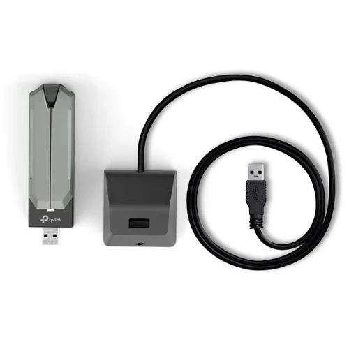 لاقط الواي فاي USB لاسلكي عالي الحساسية TP-LINK Archer TBE400UH BE6500 Wi‑Fi 7 ثلاثي النطاق - Image 4