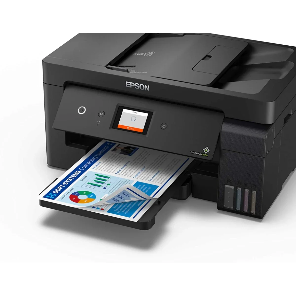 طابعة حبر متعددة الوظائف EPSON EcoTank L14150 A3+ مع Wi‑Fi وطباعة على الوجهين - Thumbnail 3