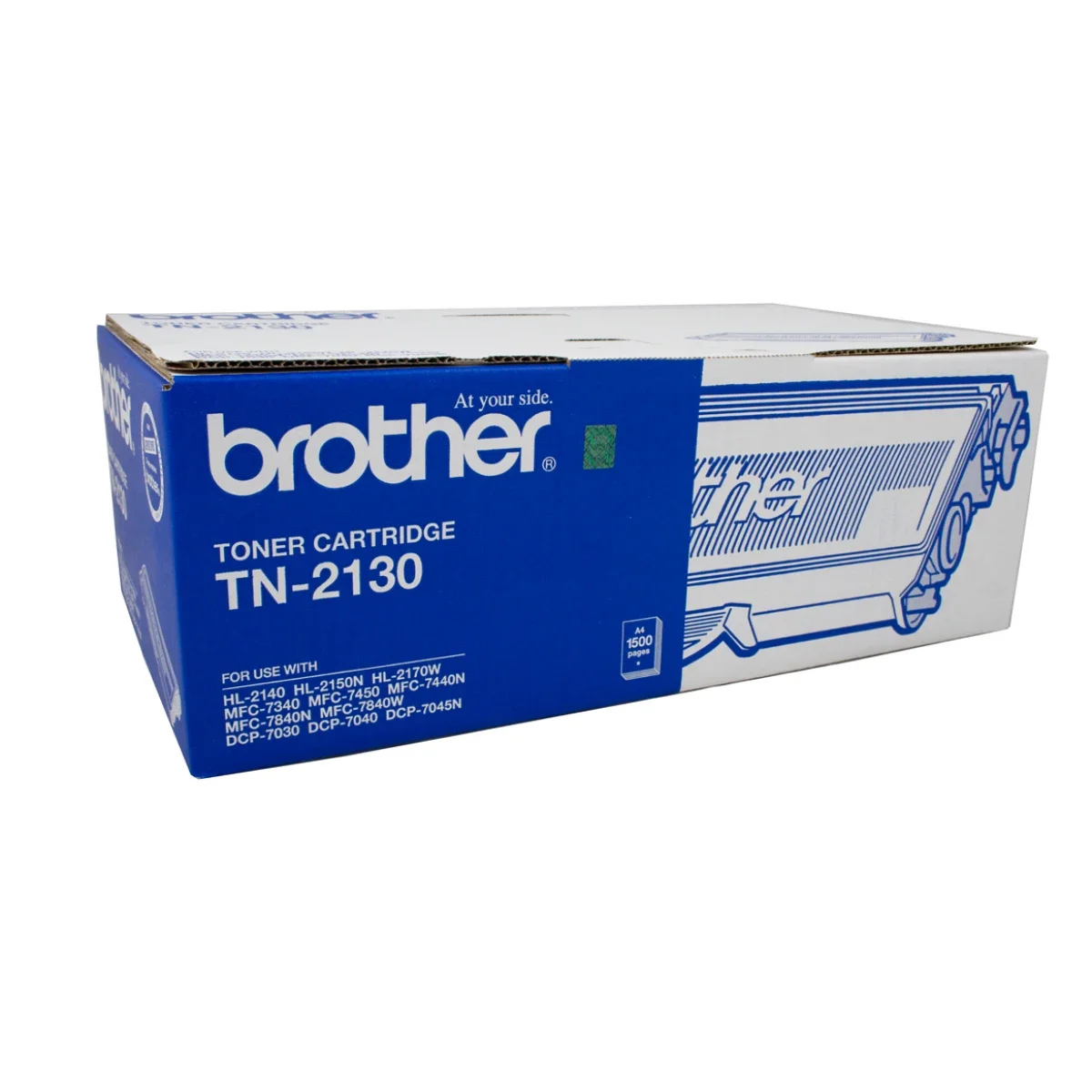 خرطوشة تونر BROTHER TN-2130 أصلية باللون الأسود لطابعات 2140 و2170W و7030 و7040