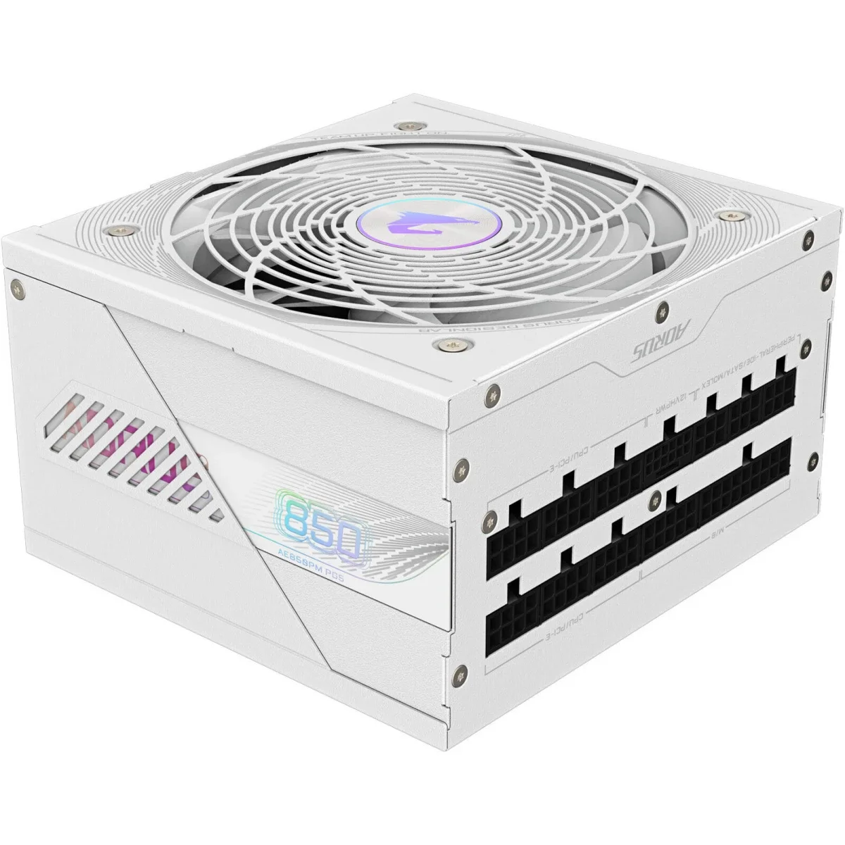 GIGABYTE AORUS ELITE 850W 80 PLUS Platinum Modular PCIe 5.0 ATX Power Supply P850W - Thumbnail 4