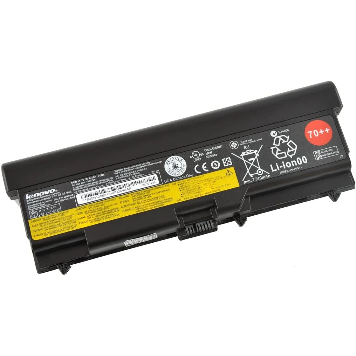 Lenovo ThinkPad 70++ 9-Cell High Capacity Battery 0A36303 for L & T Series - Thumbnail 2