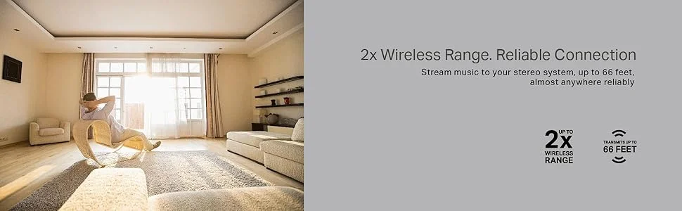مستقبل موسيقى Bluetooth TP-LINK HA100 مع NFC - Thumbnail 4