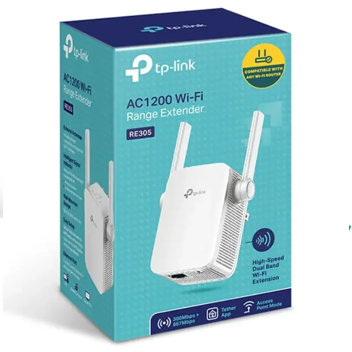 TP-LINK RE305 AC1200 Dual-Band Wi-Fi Range Extender