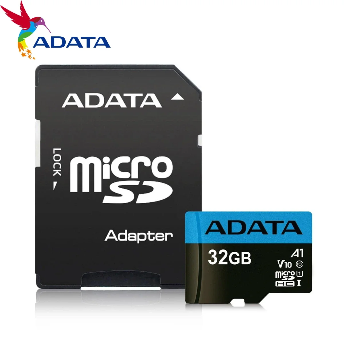 كرت ذاكرة ADATA microSDHC 32GB فئة 10 UHS-I