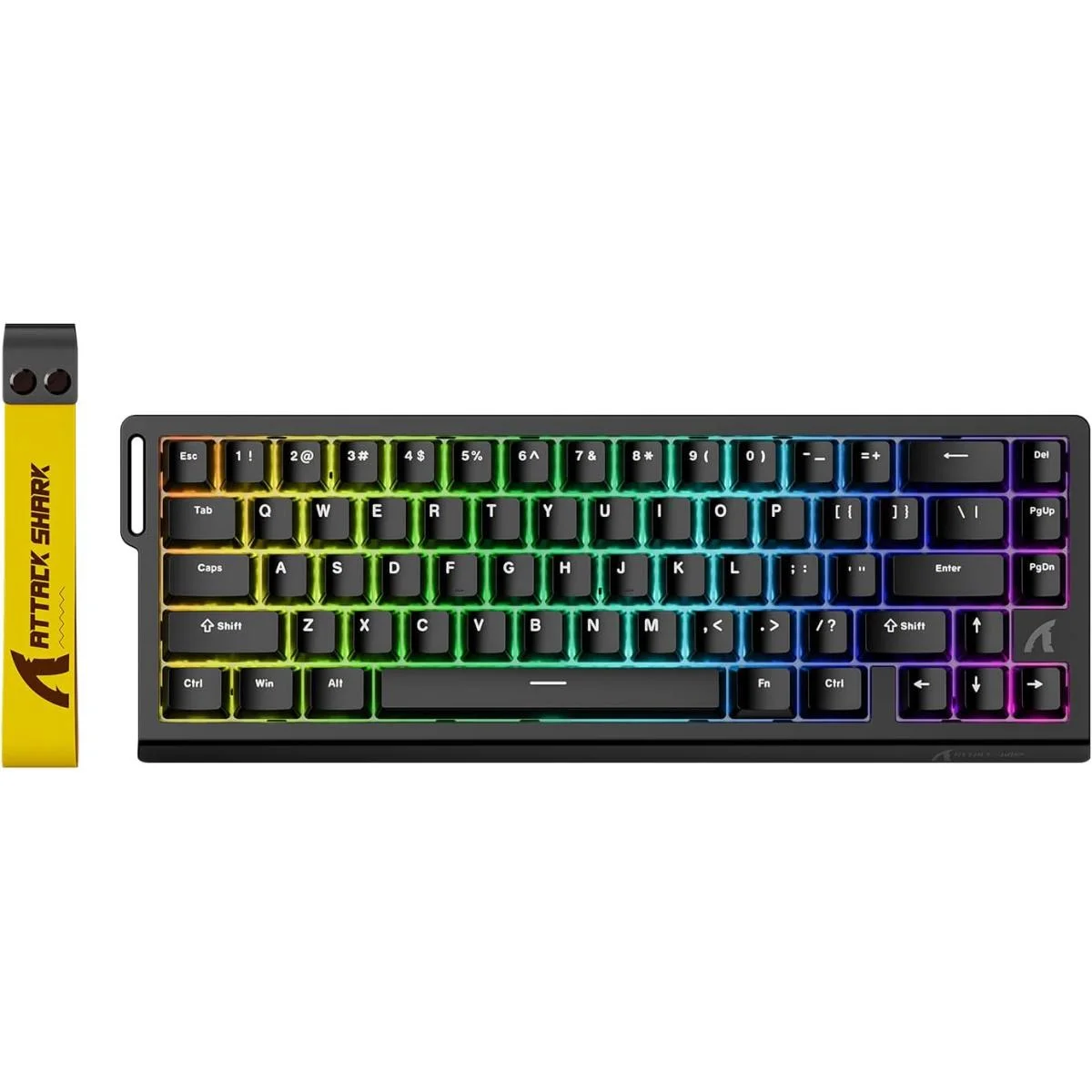 ATTACK SHARK X68 HE 60% Wired Hall Effect Gaming Keyboard, 8KHz