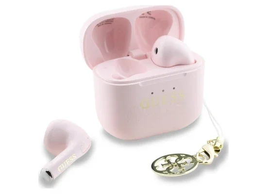 Guess GUTWSXMCCLP TWS Earphones Bluetooth 5.4 - Pink - Image 8