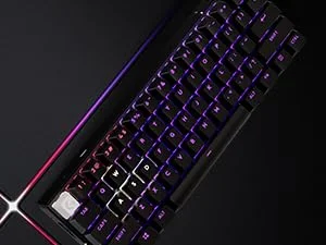 لوحة مفاتيح ألعاب Logitech G PRO X 60 LIGHTSPEED ميكانيكية لاسلكية 60% بمفاتيح GX البصرية اللمسية - أسود - Thumbnail 13