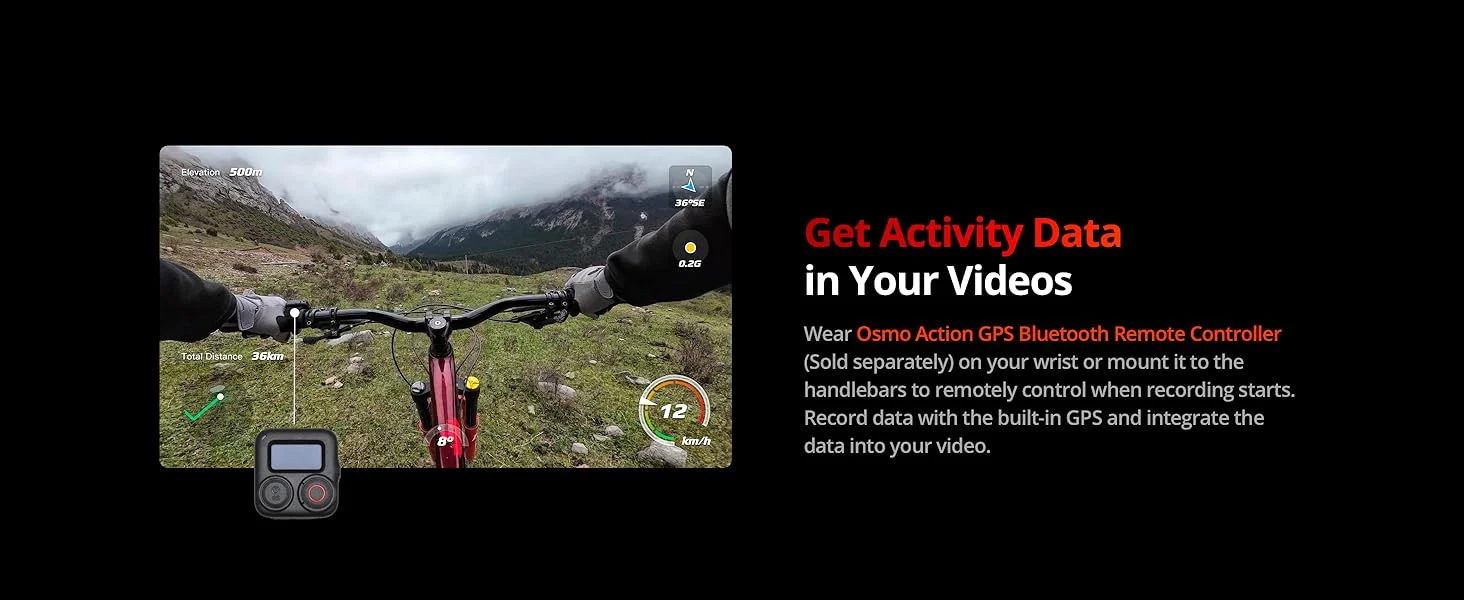 كاميرا أكشن DJI Osmo Action 4 Adventure Combo مقاومة للماء 4K/120fps - Thumbnail 31