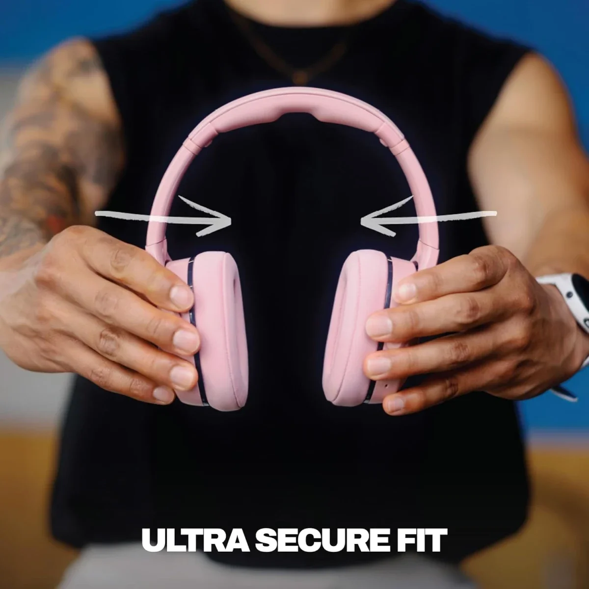 سماعات رأس Skullcandy Crusher 540 Active لاسلكية بتقنية Bluetooth فوق الأذن مع باس متعدد الحواس - Thumbnail 8