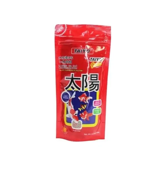 طعام أسماك Taiyo Grow وزن 100 غرام