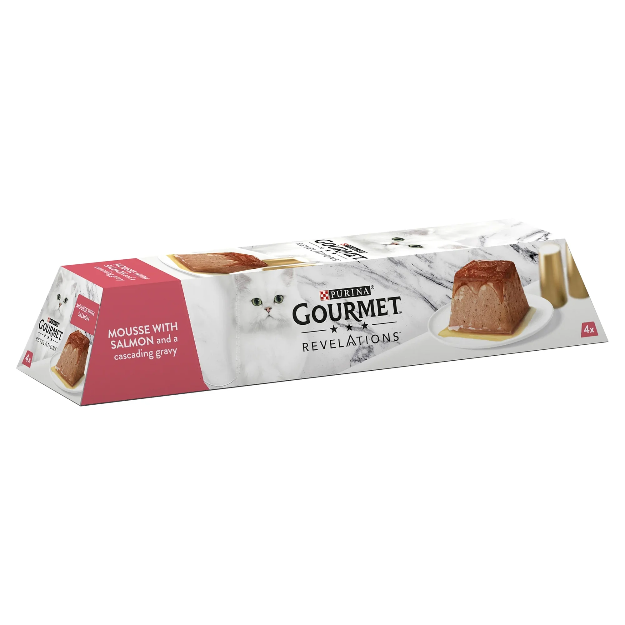 طعام قطط رطب GOURMET موس بالسلمون