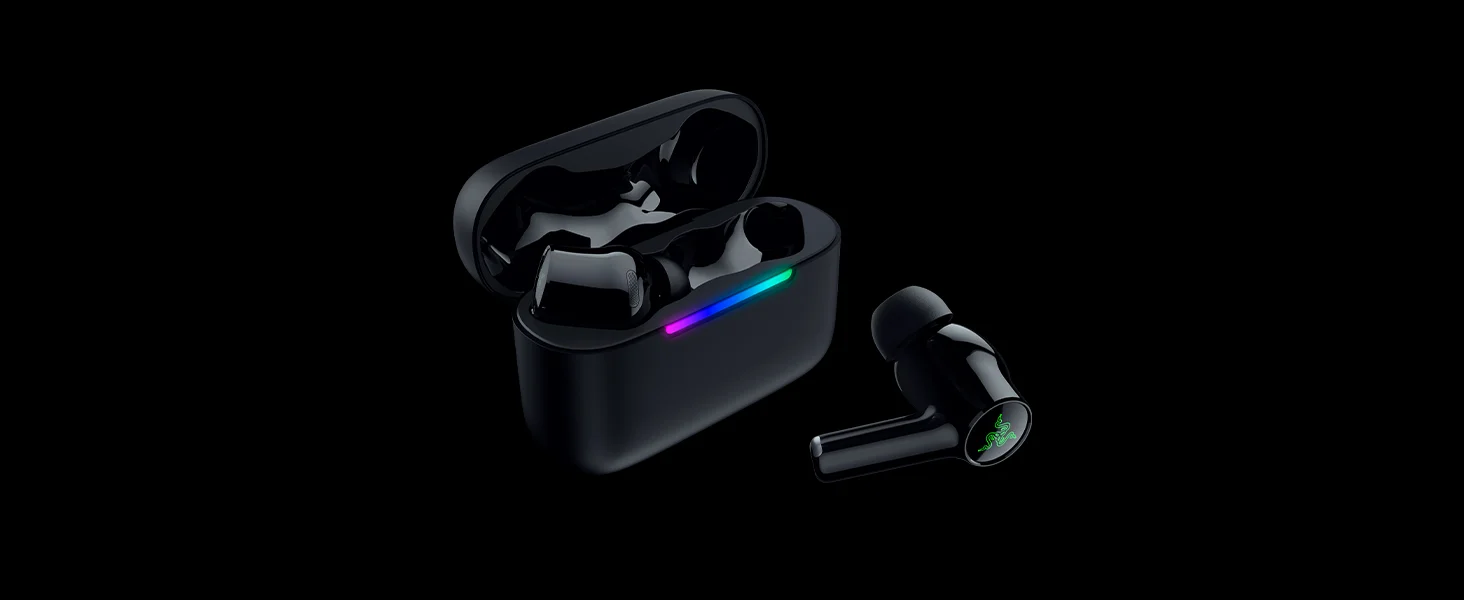 سماعات ألعاب لاسلكية Razer Hammerhead V3 X HyperSpeed بتقنية 2.4GHz وBluetooth 5.3، أسود - Image 16