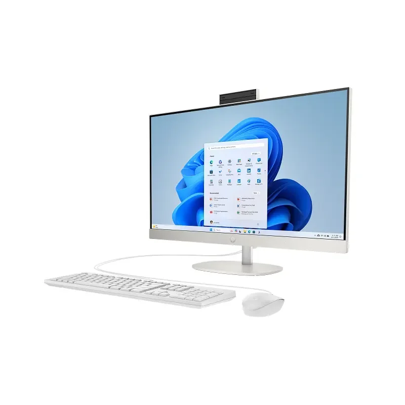 HP 27-cr2040ne D2LG9EA AI All-in-One Desktop, Intel Core Ultra 7 255U, 8GB RAM, 512GB SSD, 27-inch FHD IPS Touch, Keyboard & Mouse, DOS - Image 2