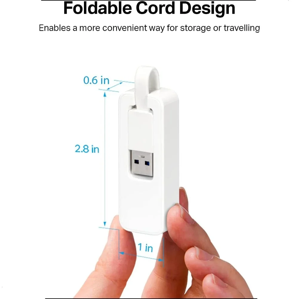 TP-LINK UE300 USB 3.0 to Gigabit Ethernet Network Adapter - Thumbnail 5
