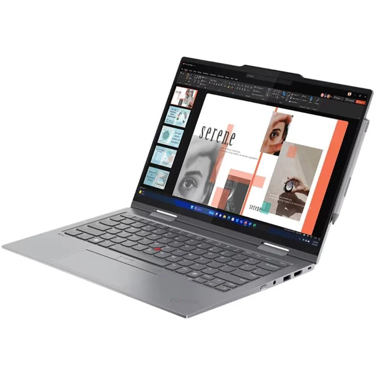 لابتوب Lenovo ThinkPad X1 2-in-1 Gen 10 Aura Edition بشاشة لمس 14 إنش، Core Ultra 7 258V، رام 32GB، SSD 1TB - Image 5