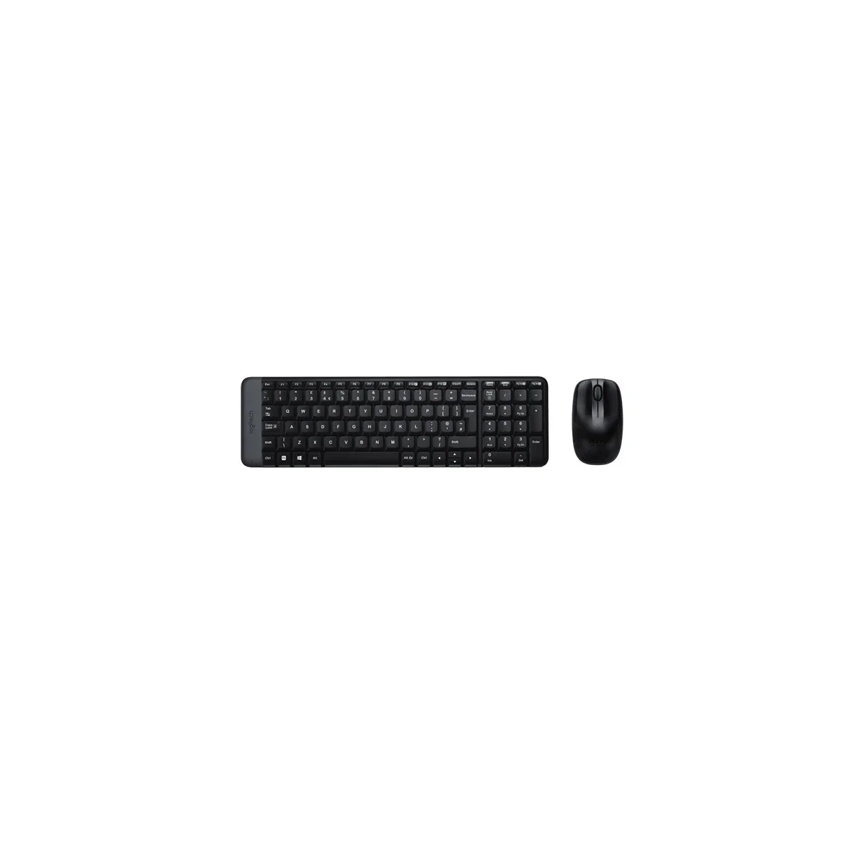 مجموعة لوحة مفاتيح وفأرة لاسلكية Logitech MK220