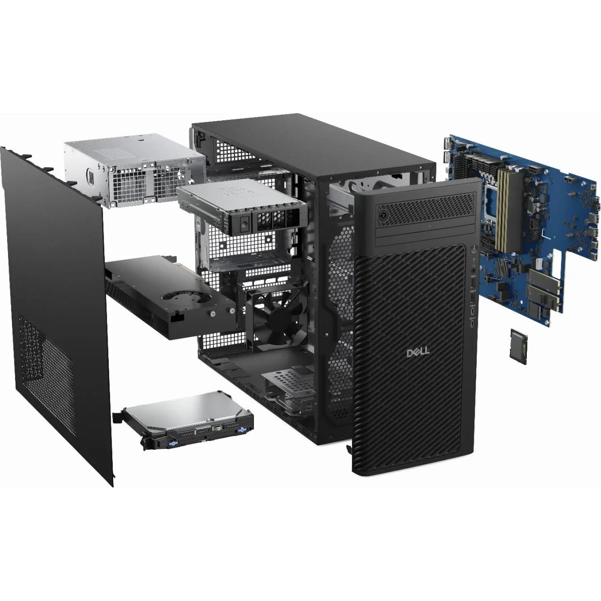 جهاز مكتبي Dell Pro Max Tower T2 Workstation FCT2250 بمعالج Intel Core Ultra 7 265K - أسود - Image 5