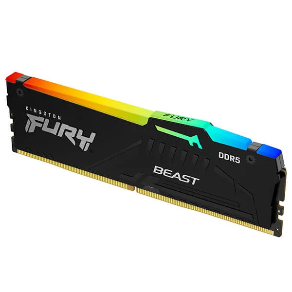 رام Kingston FURY Beast بسعة 32GB DDR5 بسرعة 6000MHz مع RGB - Image 2
