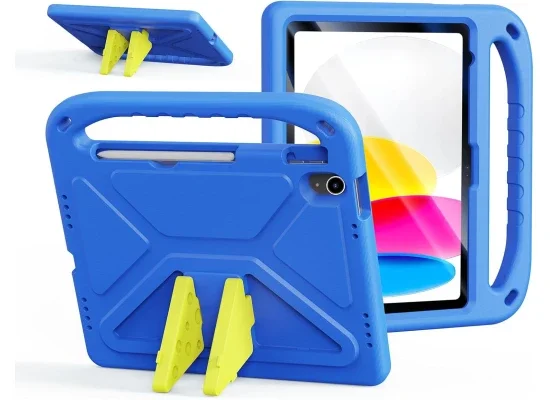 DUX DUCIS Puff Series Kids Case for Apple iPad 10 (2022)/11 (2025) - Blue - Image 10