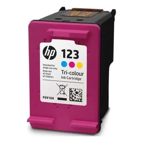 علبة حبر HP 123 ثلاثية الألوان - Image 2