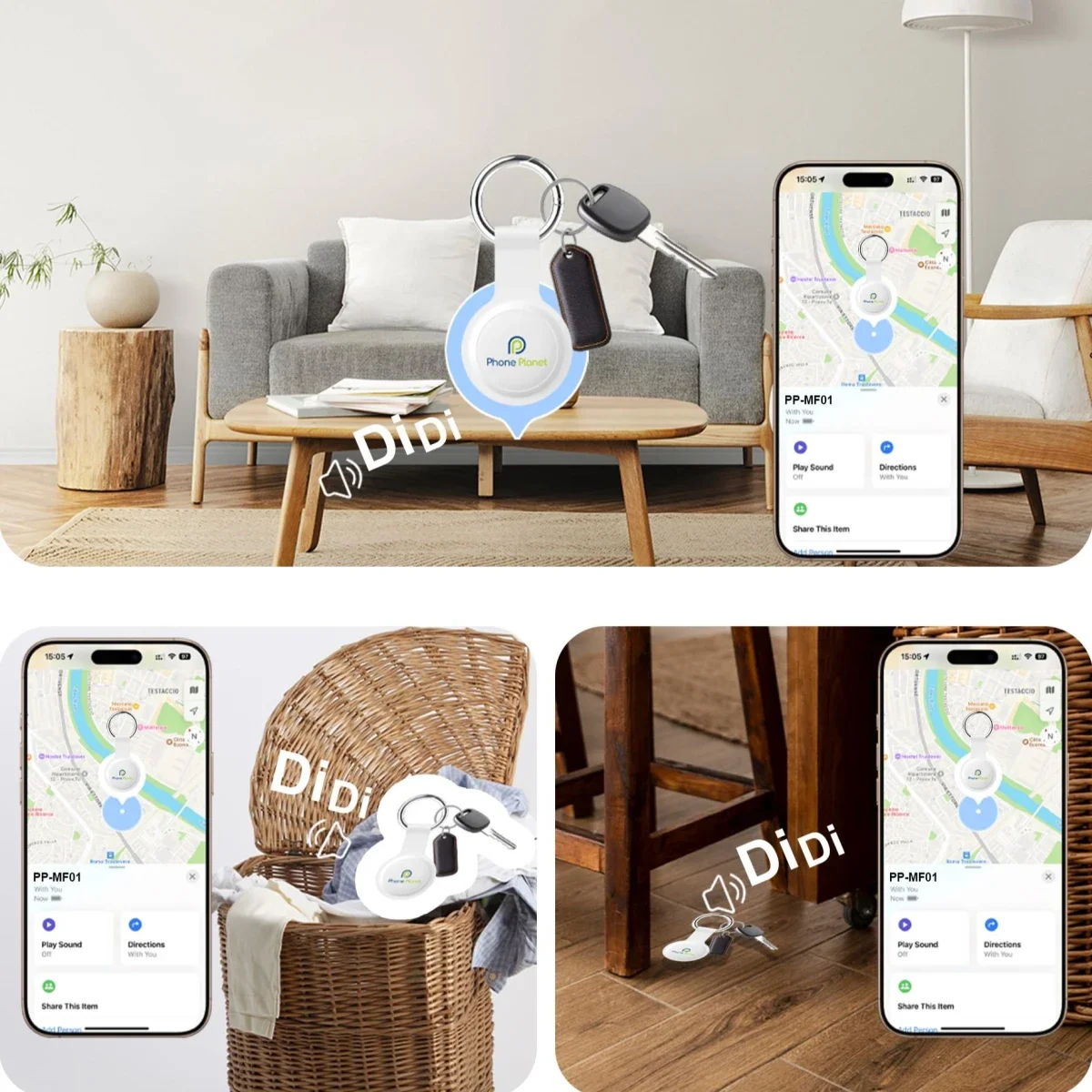 Phone Planet PP-MF02 Bluetooth Tracking Device - Image 2