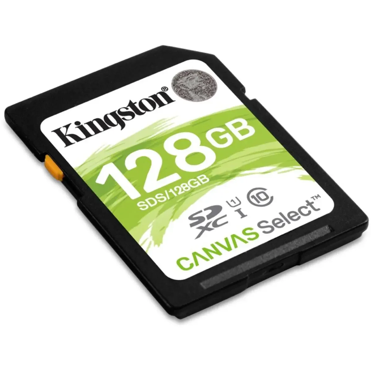 كرت ذاكرة SD Kingston Canvas Select Plus سعة 128GB بسرعة 100MB/s SDS2 - Thumbnail 2