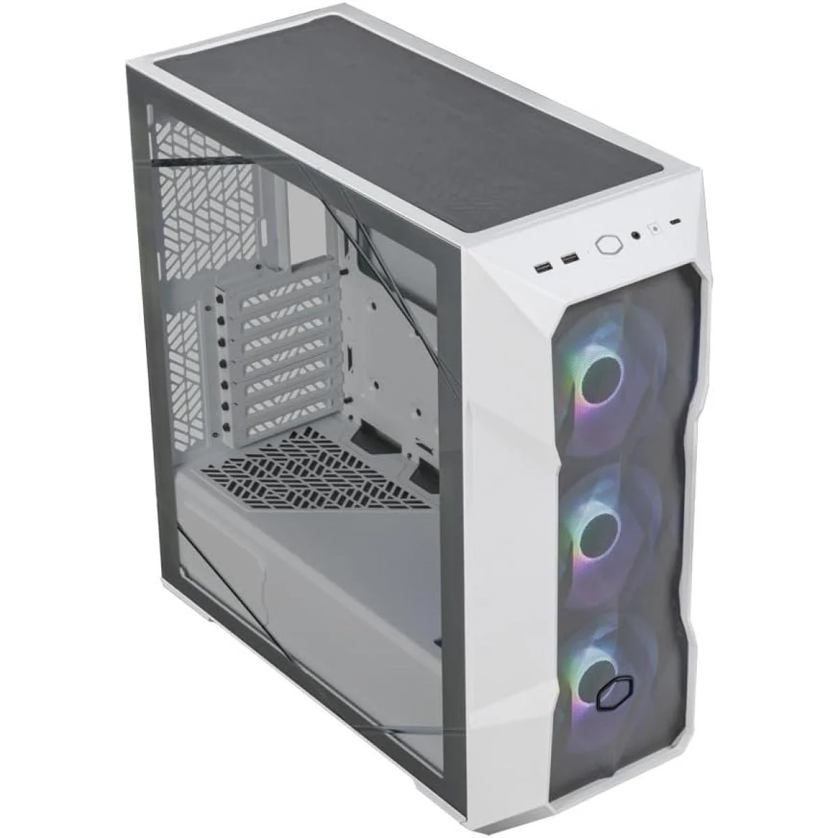 Cooler Master MasterBox TD500 Mesh V2 White ARGB Mid-Tower Gaming Case - Thumbnail 2