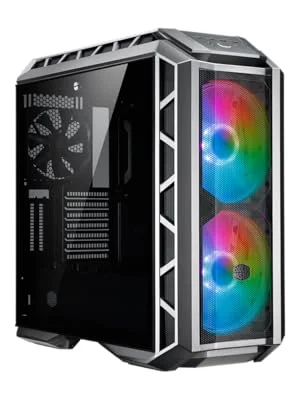 Cooler Master MasterCase H500P Mesh ARGB Mid-Tower PC Case with Tempered Glass Side Panel - White - Thumbnail 8