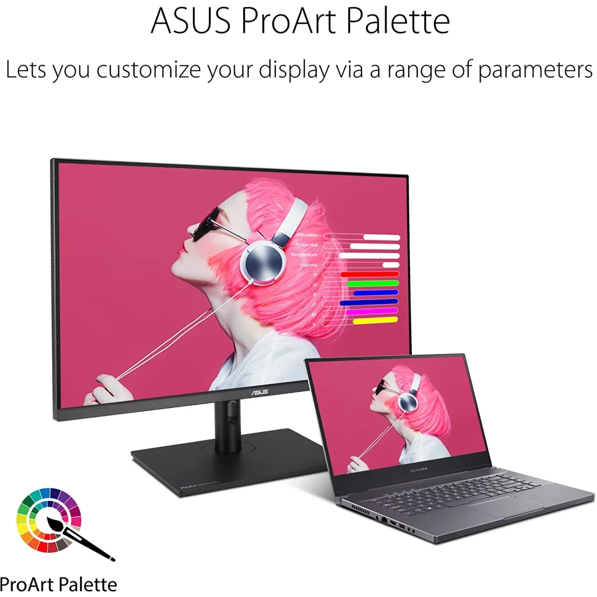 شاشة احترافية Asus ProArt PA328QV مقاس 31.5 إنش IPS بدقة 2K، 100% sRGB ومعتمدة Calman - Image 8