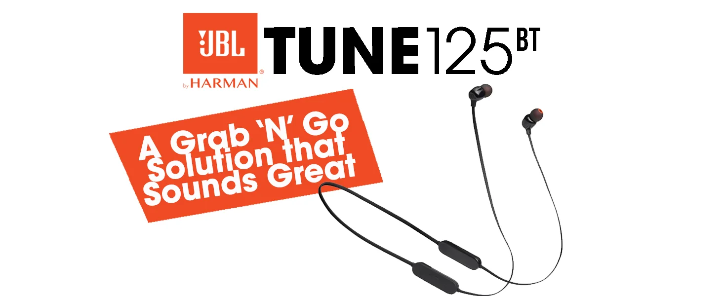 JBL Tune 125BT Wireless In-Ear Headphones with Pure Bass, Bluetooth 5.0, 16H Battery - Black - Image 6
