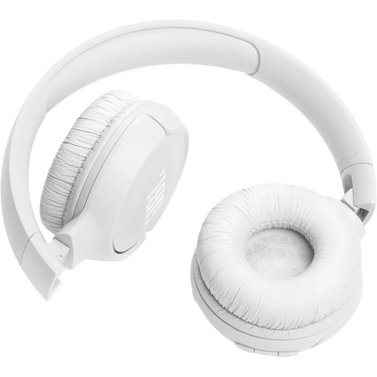سماعات رأس فوق الأذن JBL Tune 520BT بتقنية Bluetooth 5.3، أبيض - Image 6