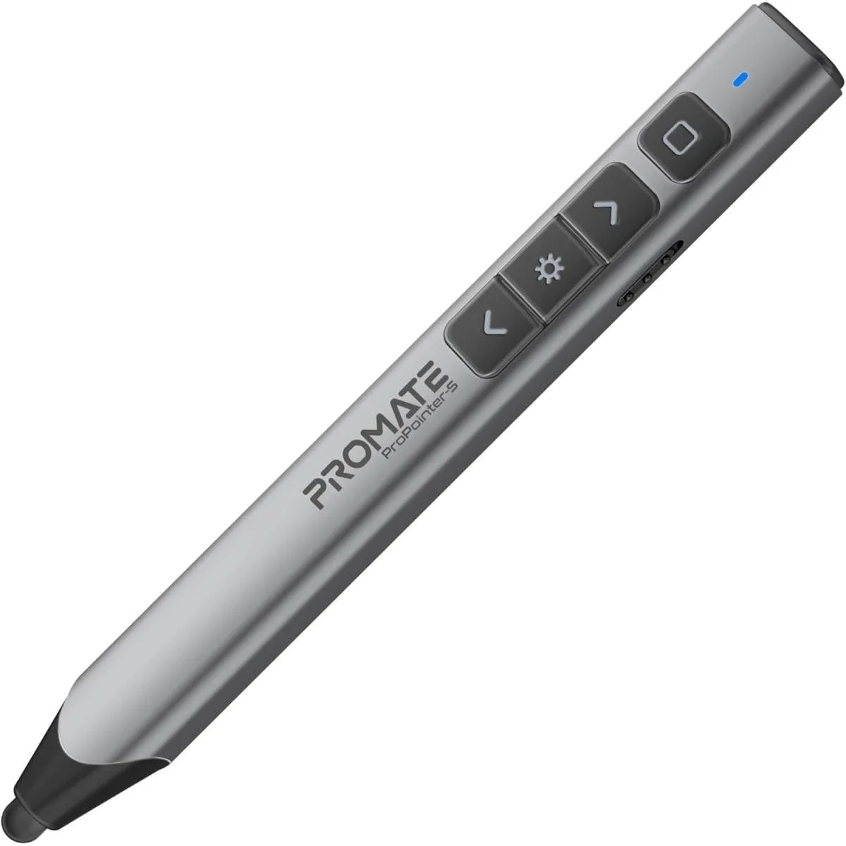 قلم عرض لاسلكي Promate ProPointer-S‏ 2 في 1 مع ليزر أخضر