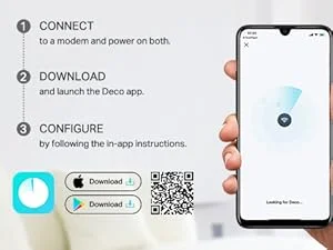 راوتر شبكي منزلي TP-LINK Deco X50-5G AX3000 واي فاي 6 مع فتحة SIM - Image 19