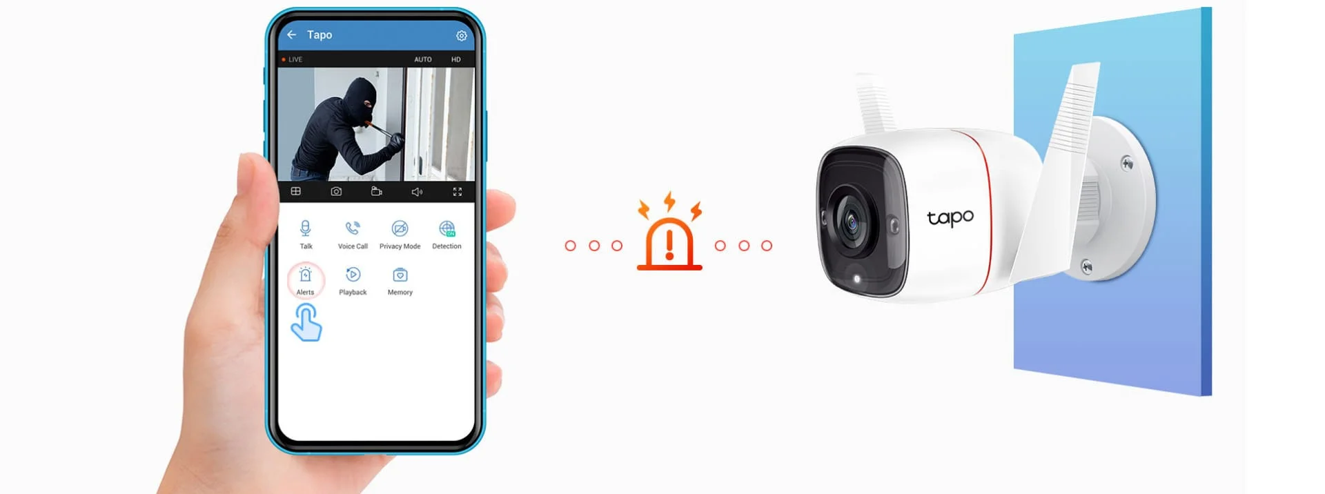 كاميرا مراقبة خارجية TP-LINK Tapo C310 بدقة 3MP 2K، واي فاي وإيثرنت، كشف حركة، صوت باتجاهين، IP66، microSD حتى 512GB ورؤية ليلية - Image 19