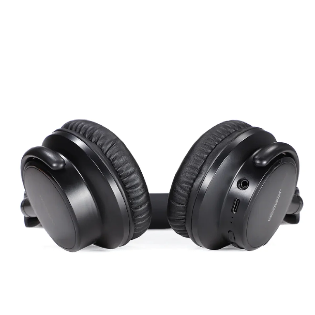 JOYROOM JR-OH1 Foldable Wireless Over-Ear Headphones with Bass Sound, Black - Thumbnail 5