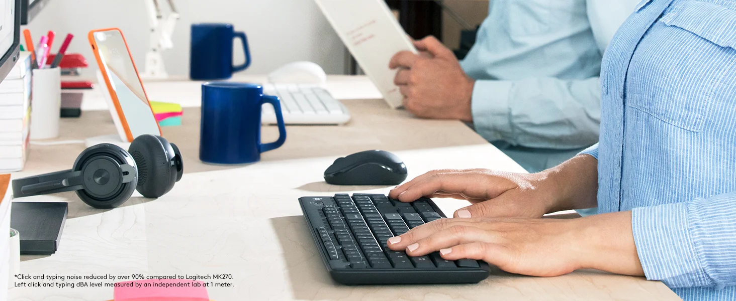 Logitech MK295 Wireless Keyboard and Mouse Combo with SilentTouch - Image 6