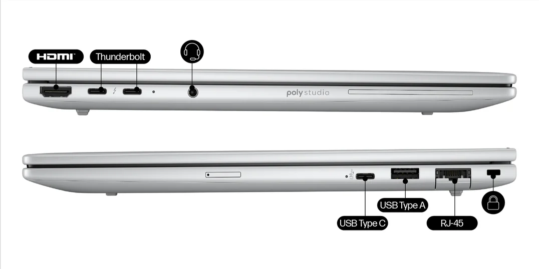 HP EliteBook 8 G1i 14 (2025) Laptop Intel Core Ultra 7 255U 16GB RAM 512GB SSD 14-inch WUXGA Silver - Image 17