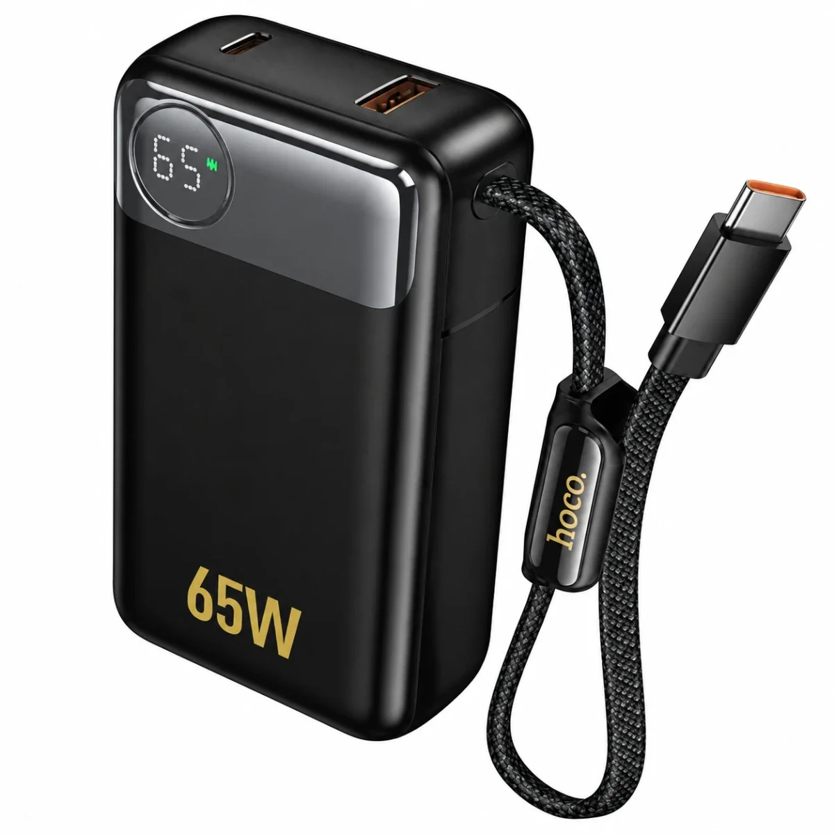 HOCO Q53 Skillful PD65W 12000mAh Power Bank - Black