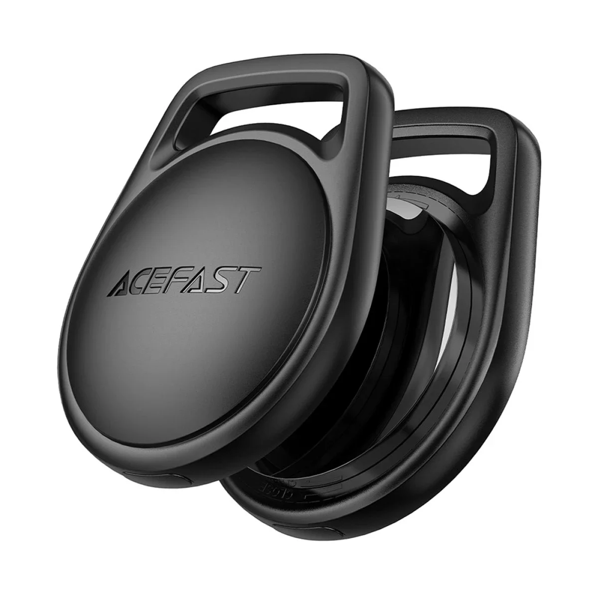 جهاز تتبع ذكي ACEFAST S2 عبر بلوتوث لتطبيق Apple Find My - أسود - Thumbnail 3