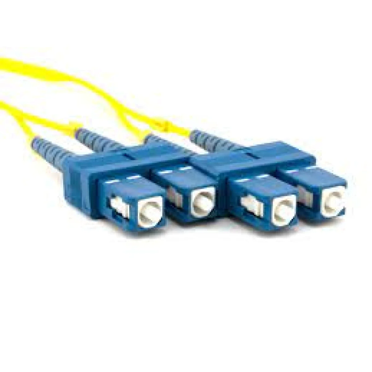 CHINA SC-SC Single Mode Duplex Fiber Patch Cable 5m - 2 Pieces