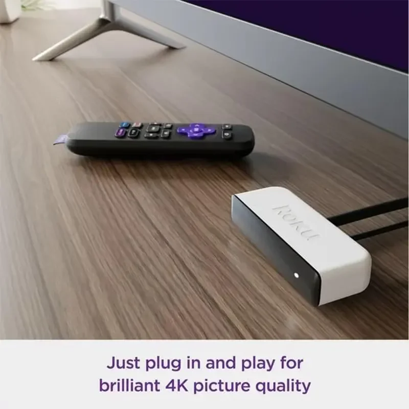 جهاز بث Roku Premiere بدقة 4K/HDR، رام 1GB وتخزين 512MB ومعالج رباعي النواة – 3920RW-SW - Image 5