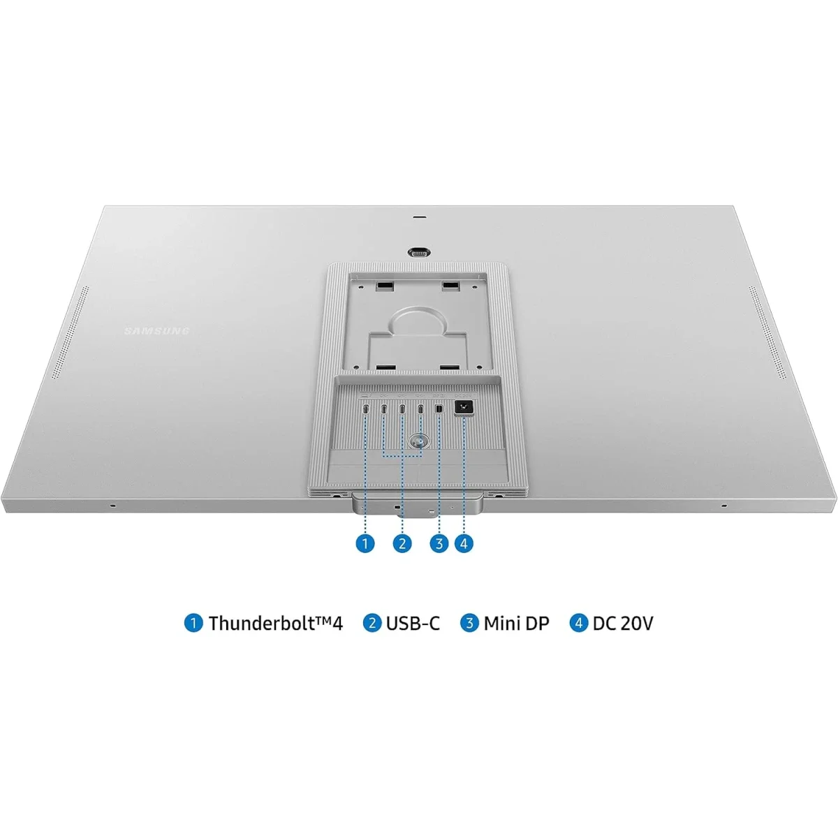 شاشة Samsung ViewFinity S9 Smart مقاس 27 إنش بدقة 5K IPS مع كاميرا SlimFit 4K وThunderbolt 4 - Image 7